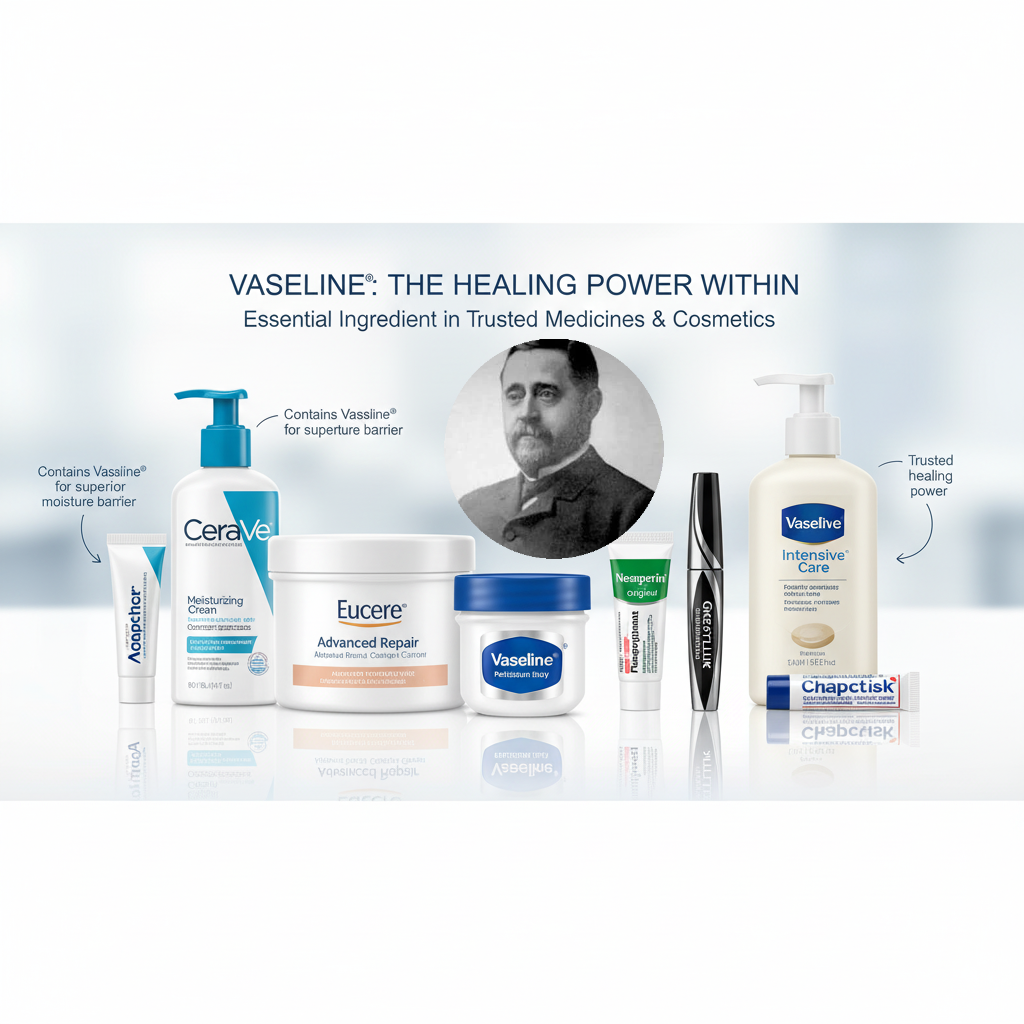 从曾经石油业的废物到现代医药化妆品业的宠儿：凡士林的进阶史